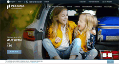 Desktop Screenshot of pestanahotelsresorts.com